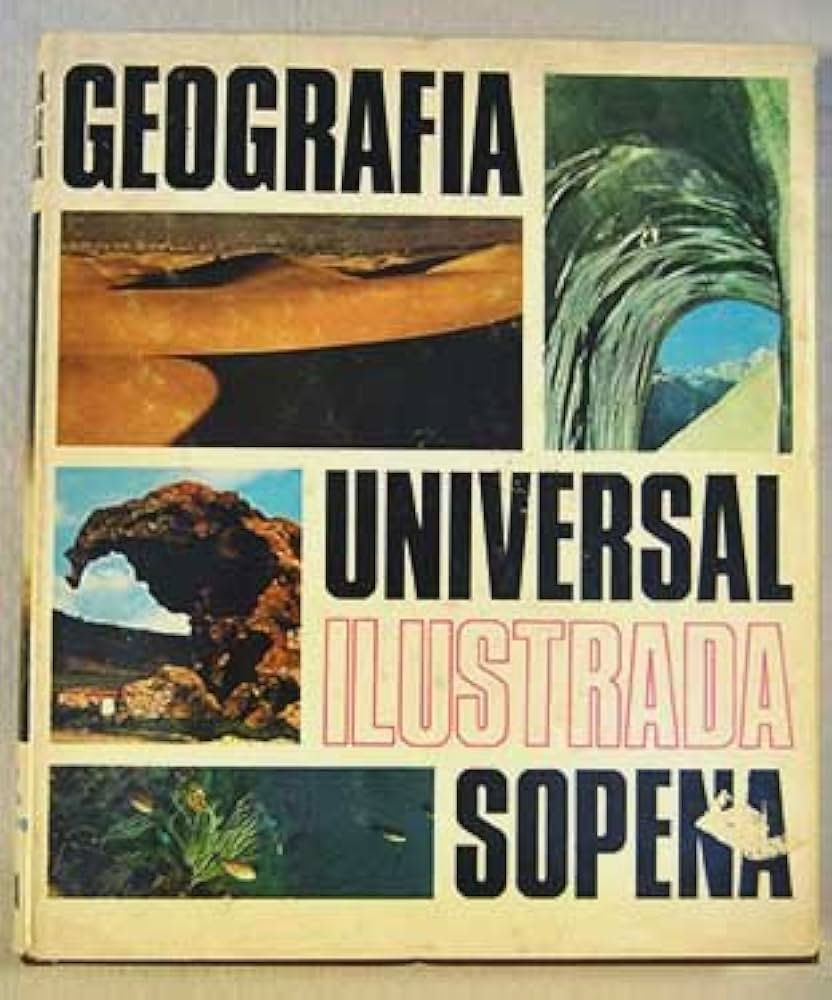 Portada Geografía Universal - Editorial Ramón Sopena
